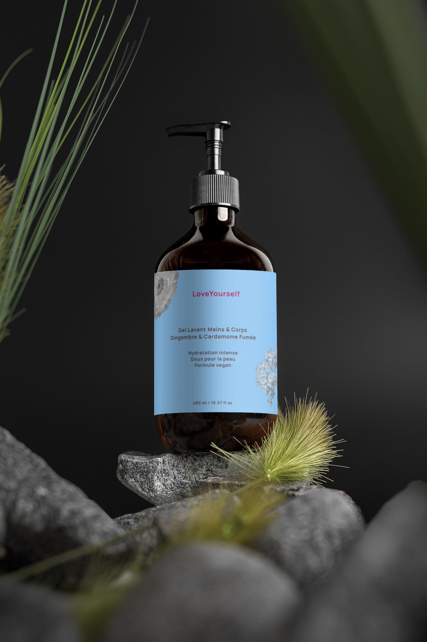 Gel Lavant Gingembre & Cardamome Fumée – 490 ml