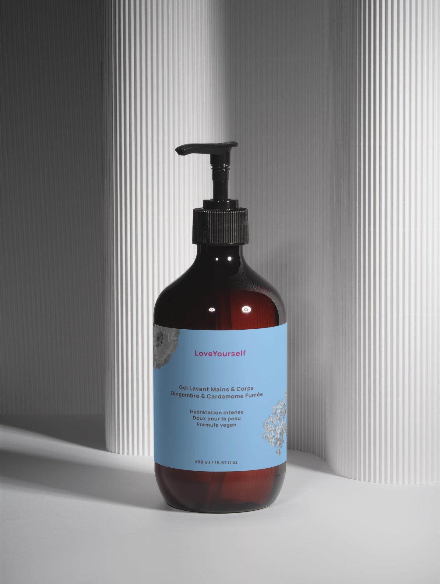 Gel Lavant Gingembre & Cardamome Fumée – 490 ml