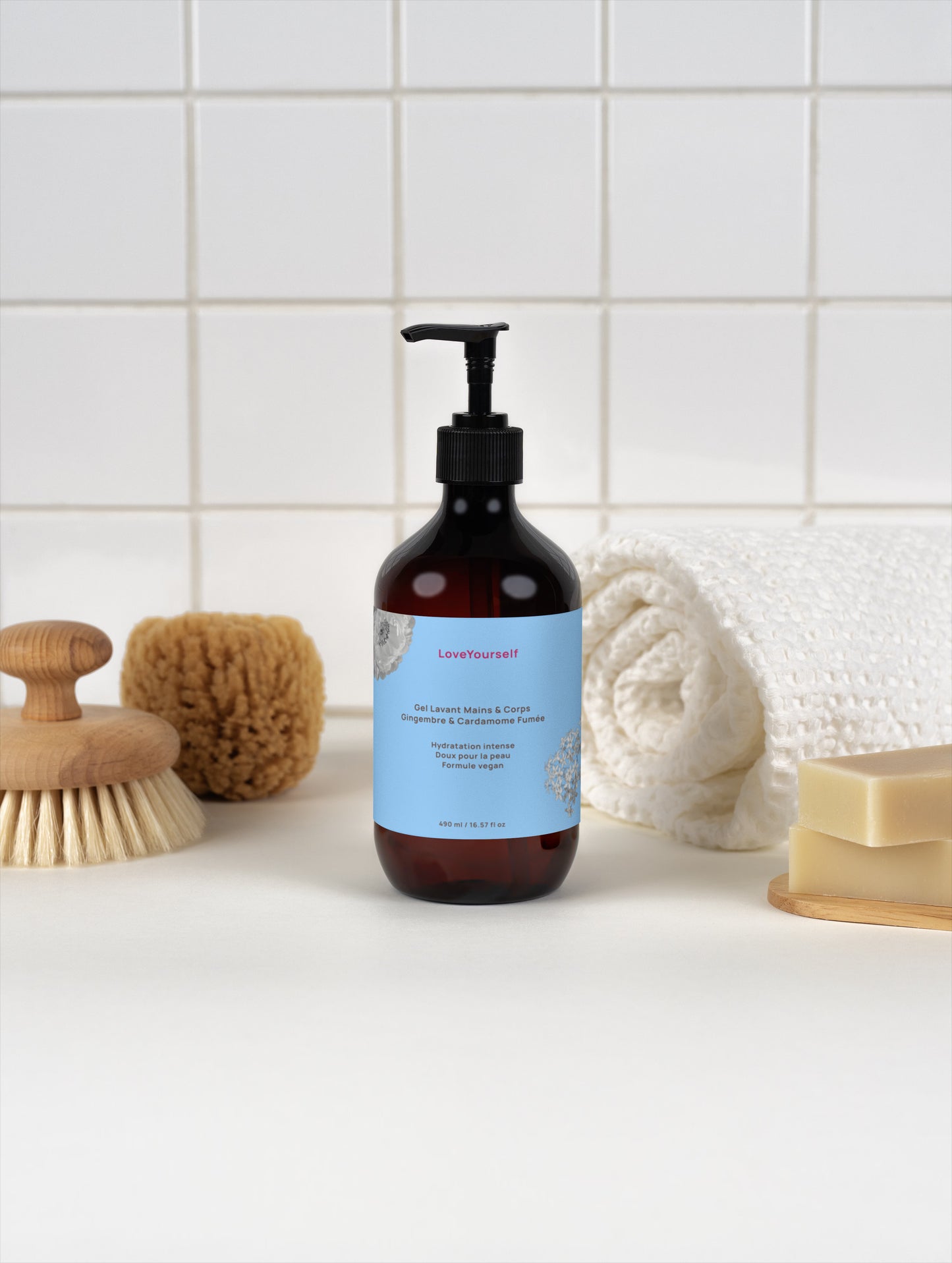 Gel Lavant Gingembre & Cardamome Fumée – 490 ml